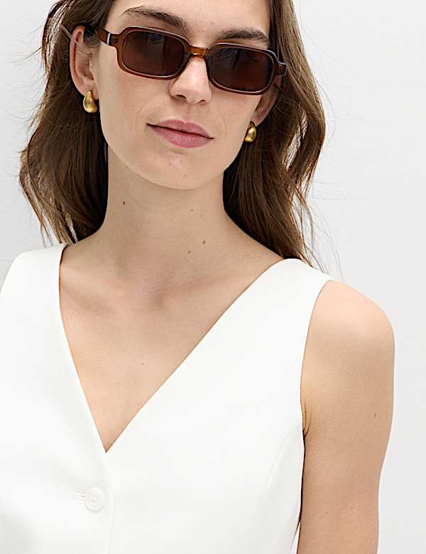 Waisted Single Breasted Waistcoat - VN