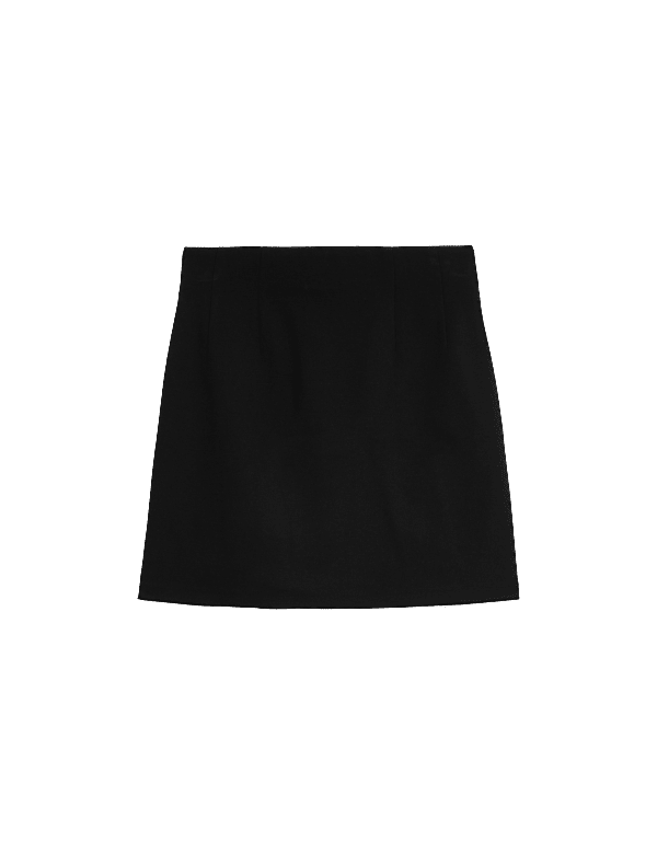 Jersey Mini A-Line Skirt