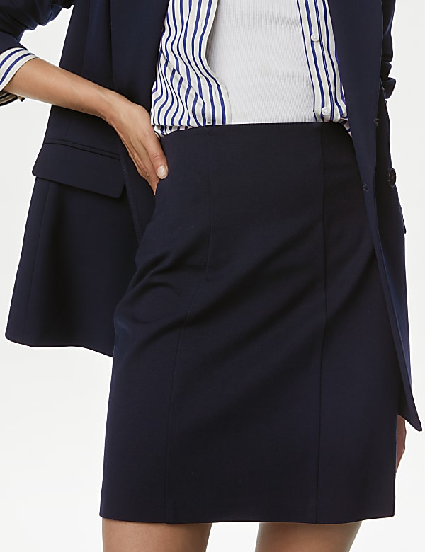 Jersey Mini A-Line Skirt