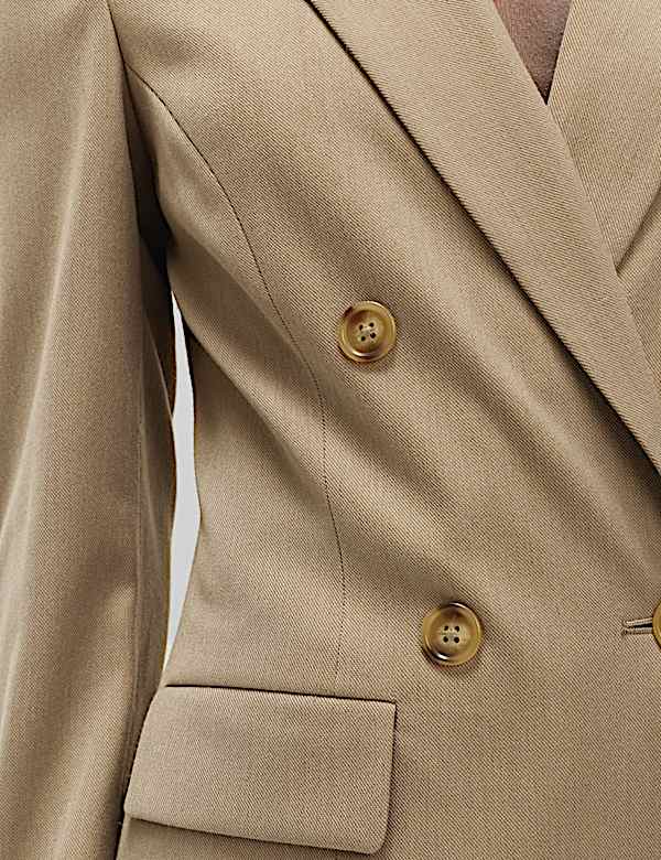 Tailored Double Breasted Oversized Blazer - VN