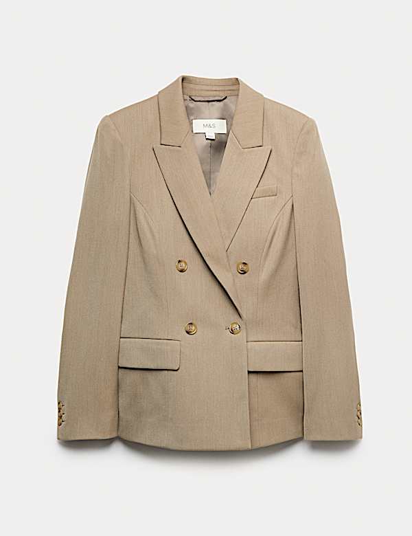 Tailored Double Breasted Oversized Blazer - VN