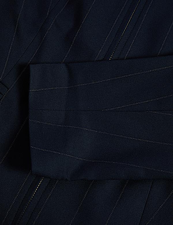 Striped Zip Through Jacket