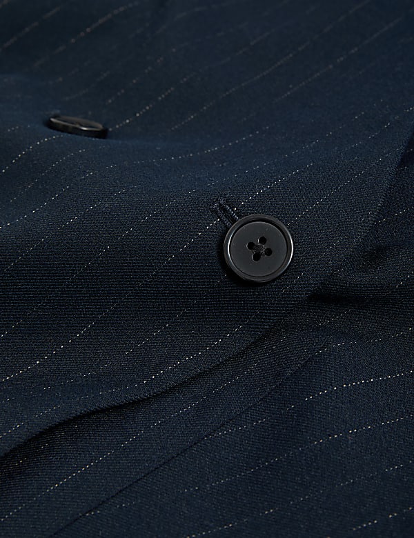 Tailored Pinstripe Double Breasted Waistcoat