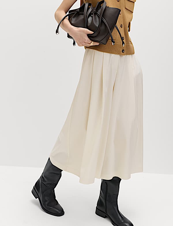 Pleat Front Culottes - BN