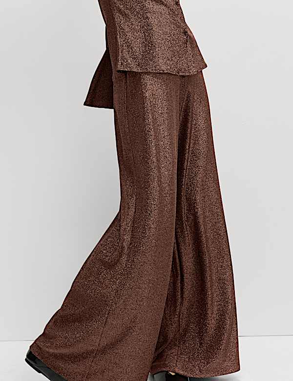 Sparkly Palazzo Trousers