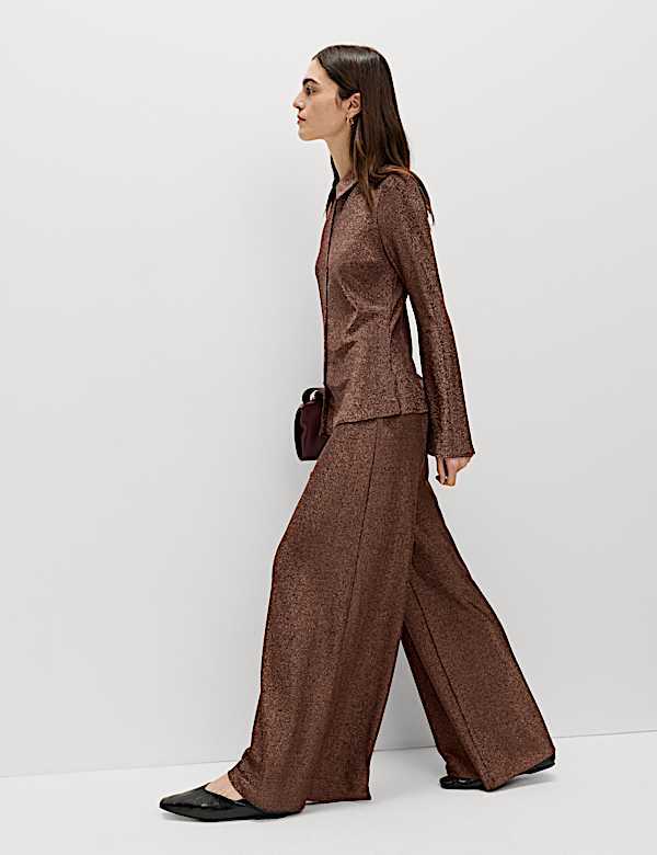 Sparkly Palazzo Trousers