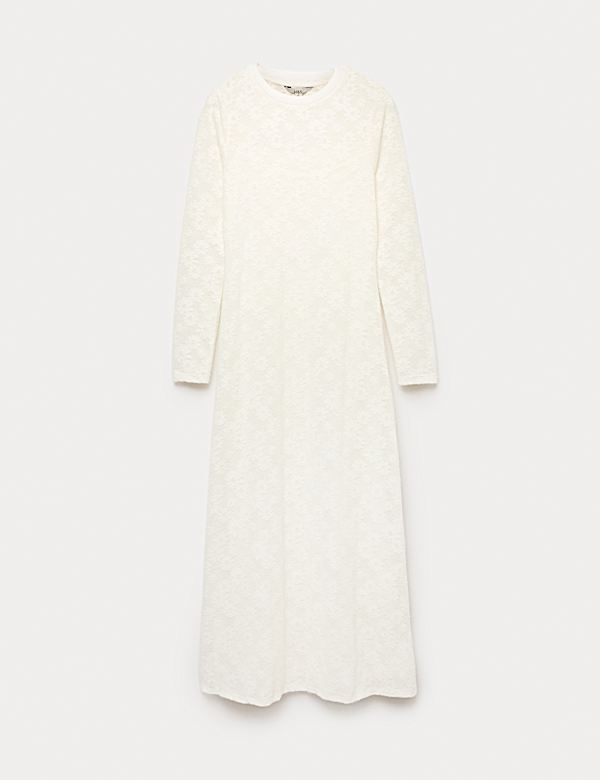 Jersey Lace Maxi Dress - LU