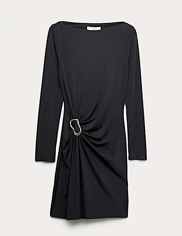 Jersey Hardware Mini Bodycon Dress - PT