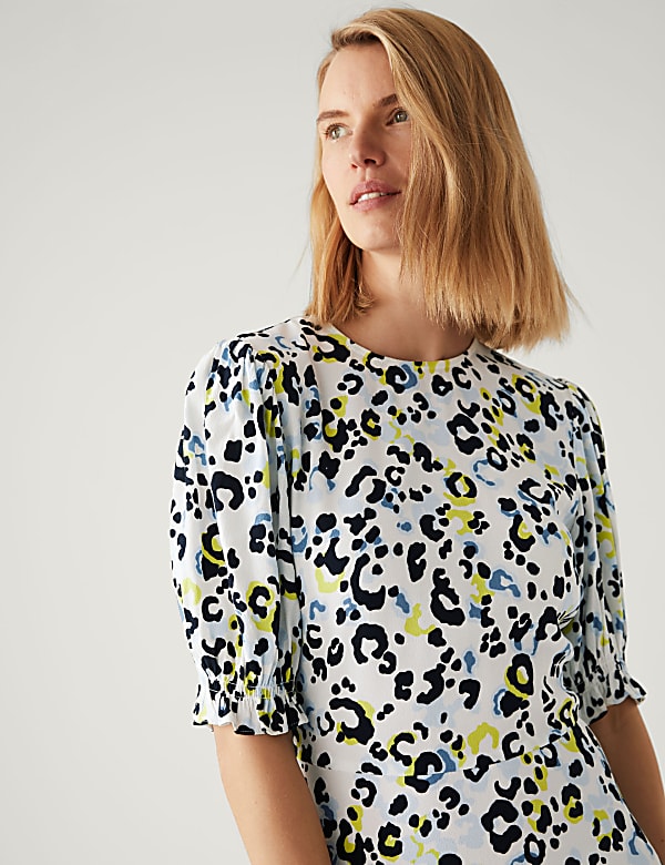 Floral Midaxi Tea Dress