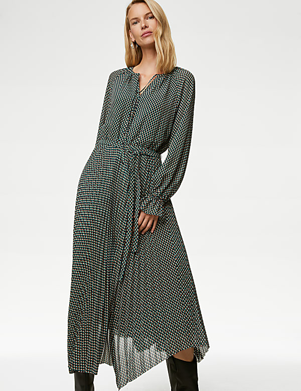 Geometric shirt dress new arrivals