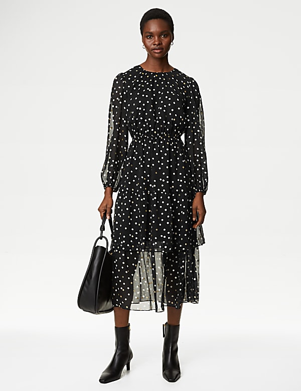 Polka dot dress marks and spencer hot sale