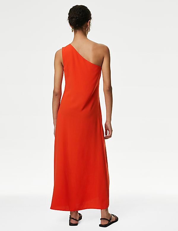 One Shoulder Midaxi Bodycon Dress