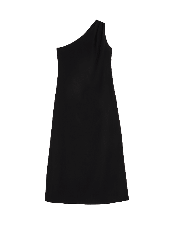 One Shoulder Midaxi Bodycon Dress