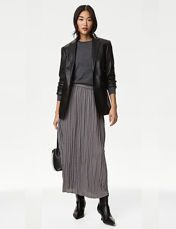 Grey skirt m&s top