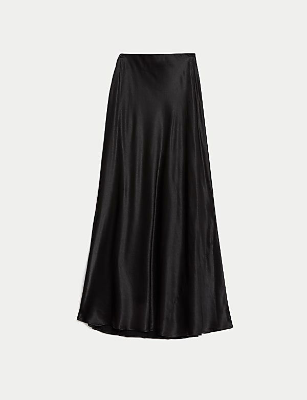 Satin Midaxi Slip Skirt - VN