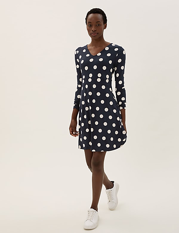 Jersey skater dress outlet