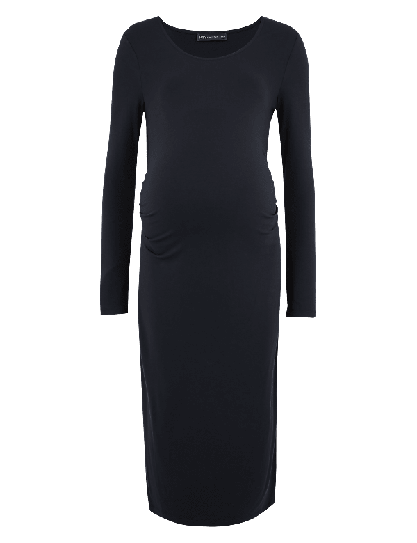 Maternity Midi Bodycon Dress