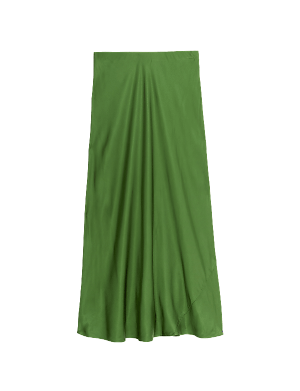 Satin Slip Skirt