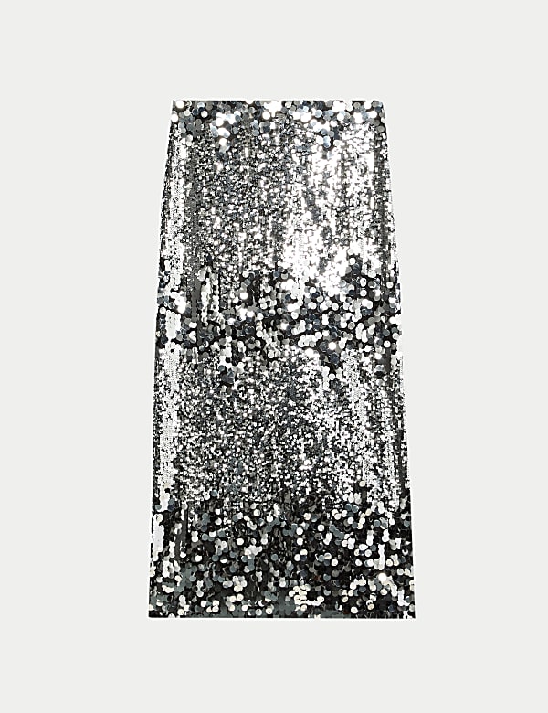 Sequin Midaxi Pencil Skirt - JE