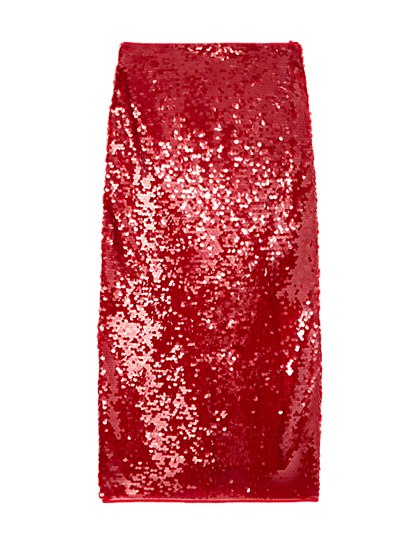 Sequin Midaxi Pencil Skirt