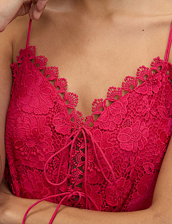 Floral V-Neck Midi Dress - HU