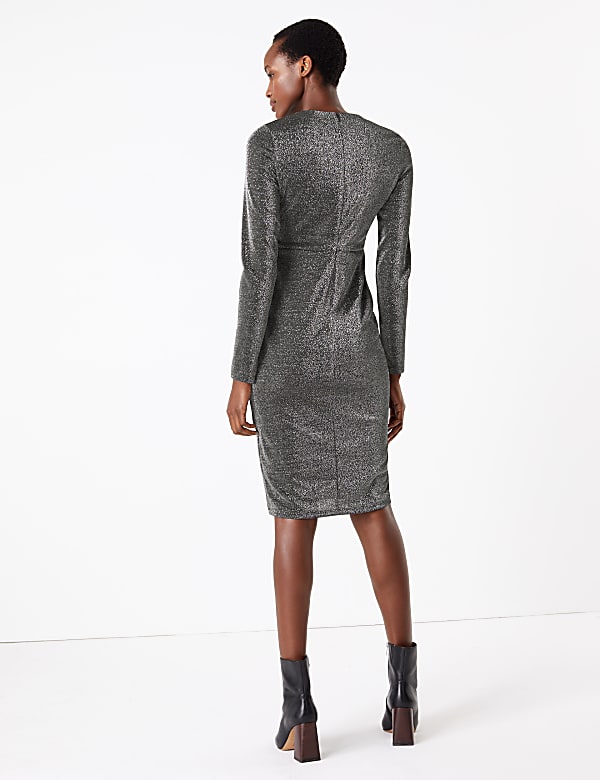 Sparkle Jersey Bodycon Dress