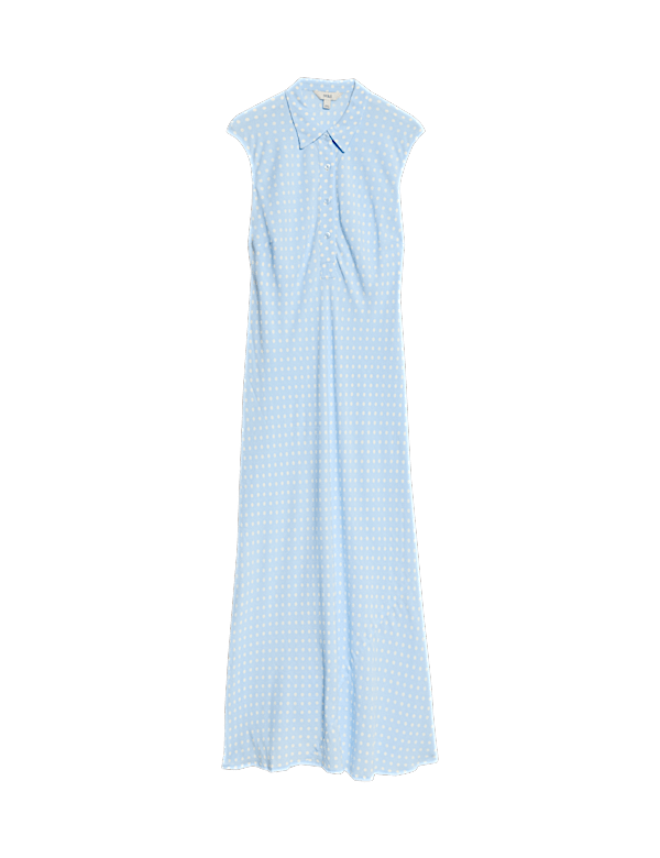 Sleeveless Shirt Dress