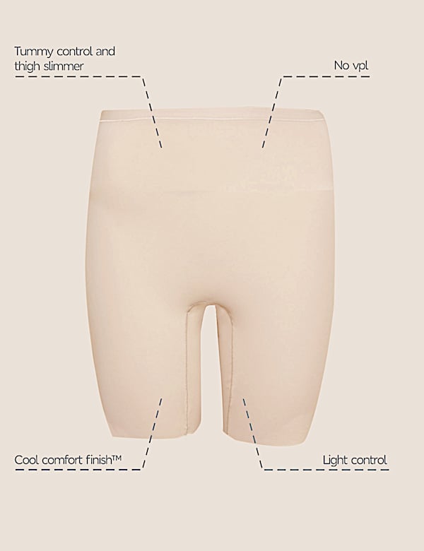 2pk Light Control Thigh Slimmers