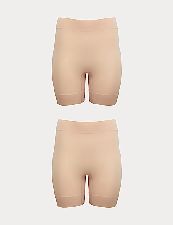 2 Pack Body Invisibles&trade; Anti-Chafe Shorts