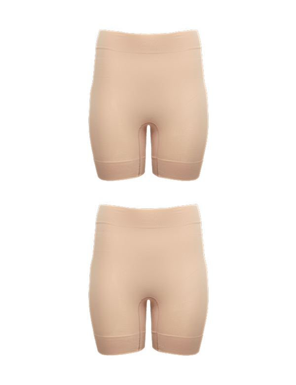 2 Pack Body Invisibles&trade; Anti-Chafe Shorts