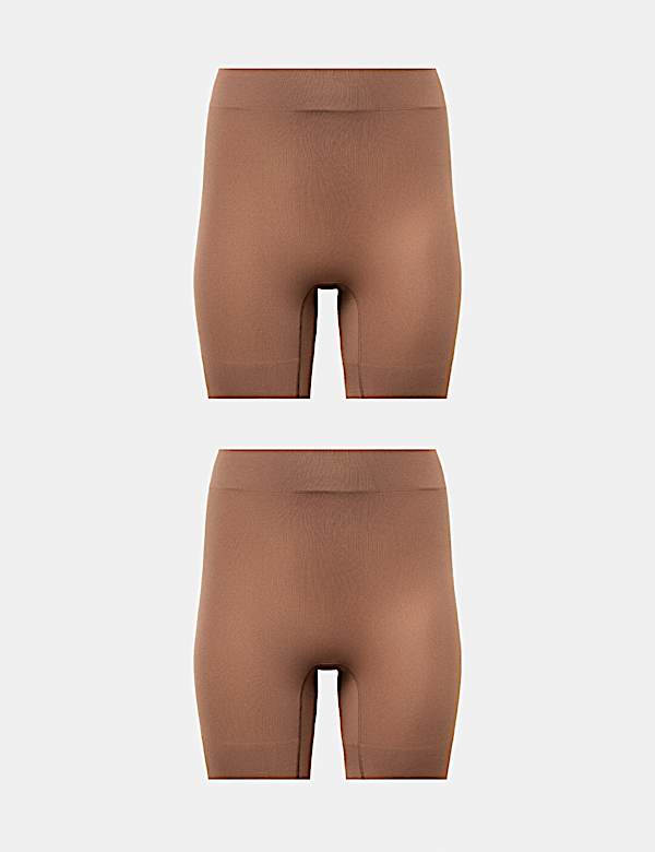 2 Pack Body Invisibles&trade; Anti-Chafe Shorts