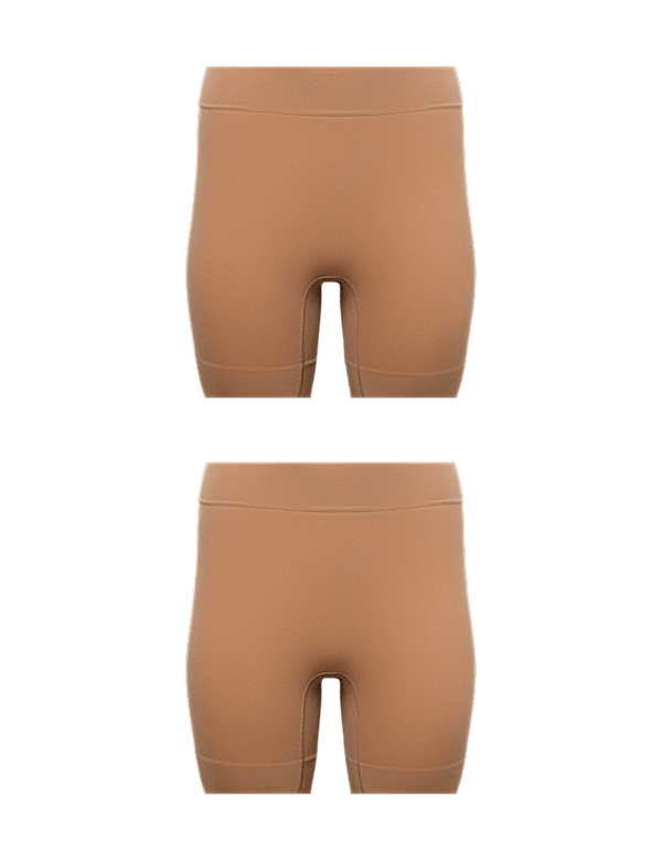 2 Pack Body Invisibles&trade; Anti-Chafe Shorts