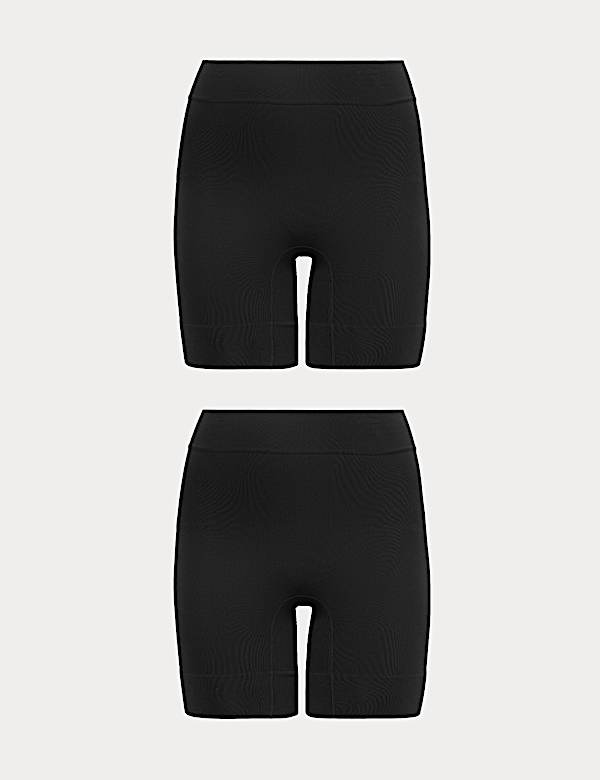 2 Pack Body Invisibles&trade; Anti-Chafe Shorts
