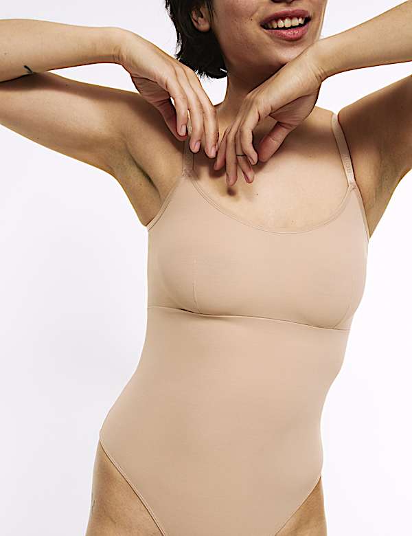 Flexifit™ Sheer Strappy Thong Body