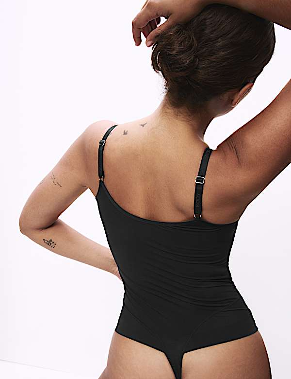 Flexifit™ Sheer Strappy Thong Body