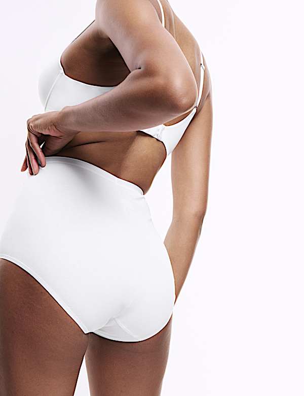 מארז 2 זוגות תחתונים מחטבים בגזרת מקסי גבוהה - IL