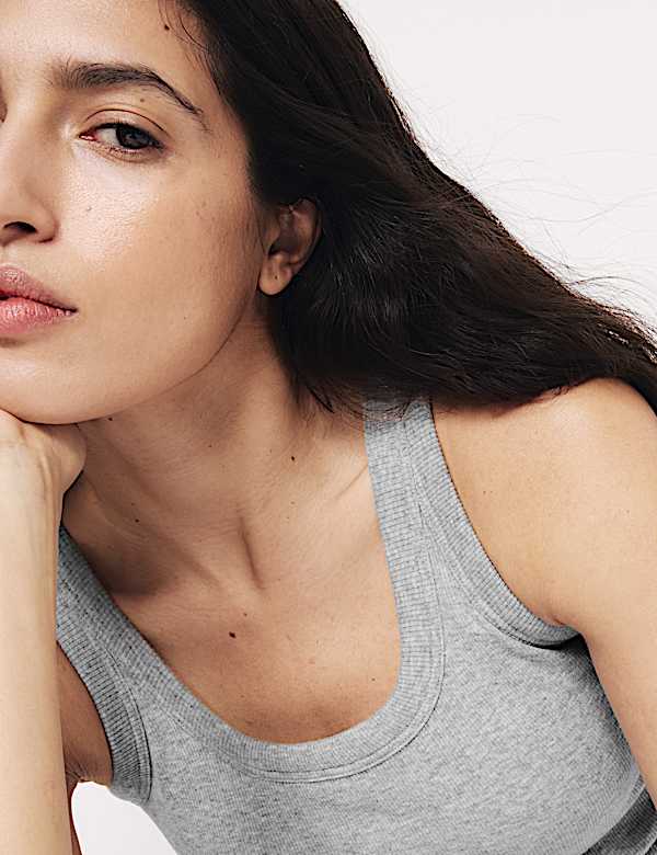 Cotton Rich Secret Support&trade; Bra Vest - US