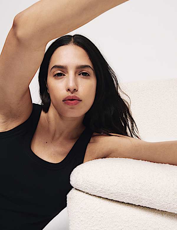 Cotton Rich Secret Support&trade; Bra Vest - US