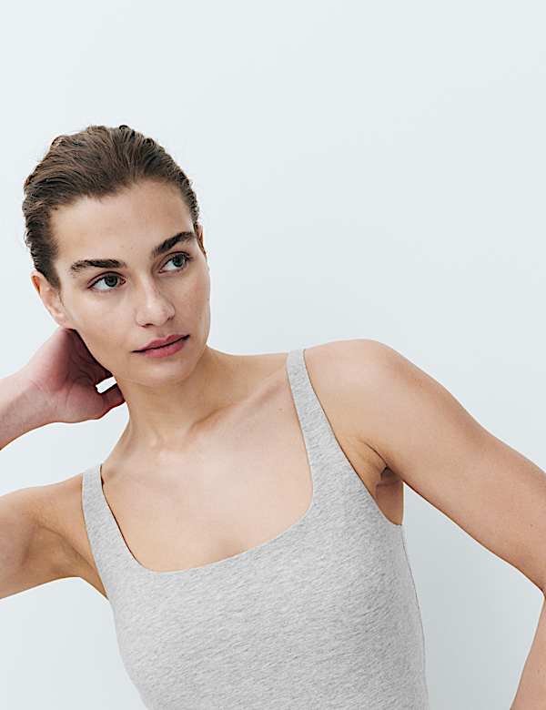 Secret Support&trade; Scoop Neck Bra Vest - NL