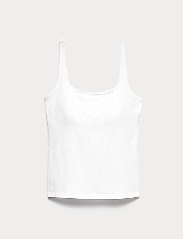 גופיית חזייה Secret Support&trade;&lrm; עם מחשוף עגול ורחב - IL