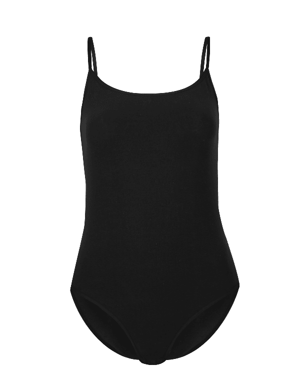 Cotton Rich Strappy Body
