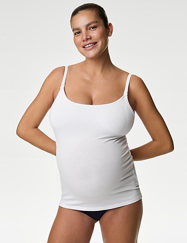 Cotton Rich Secret Support™ Nursing Vest - BG