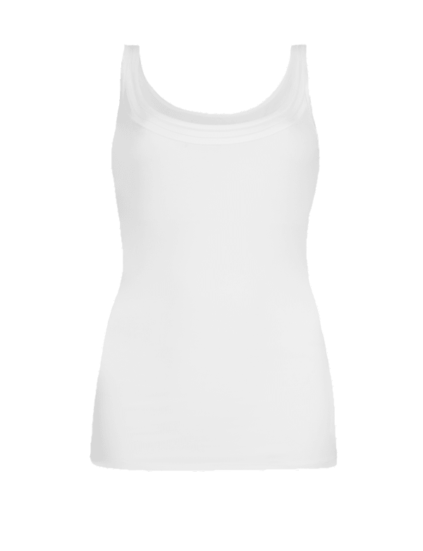 Cotton Blend Waist Cincher Vest
