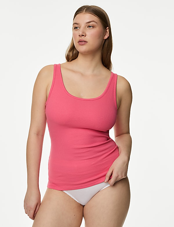 2pk Cotton Rich Secret Support™ Vests