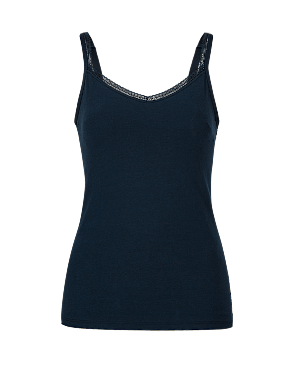 Lace Trim Vest with Secret Support&trade;