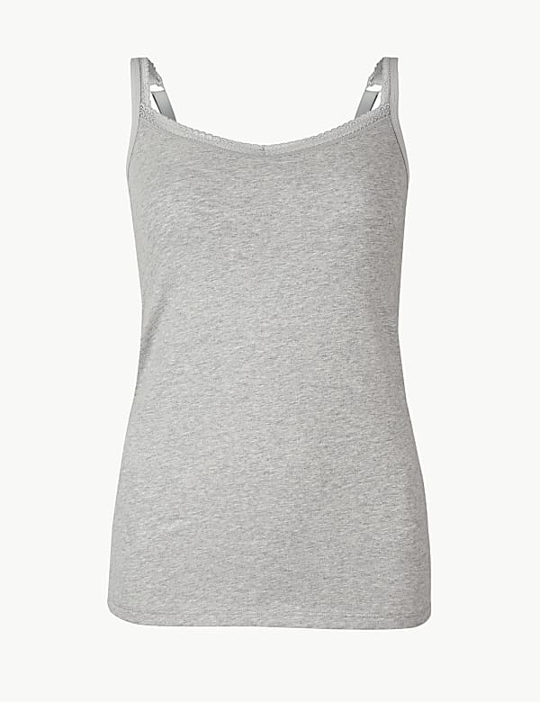 Lace Trim Vest with Secret Support&trade;