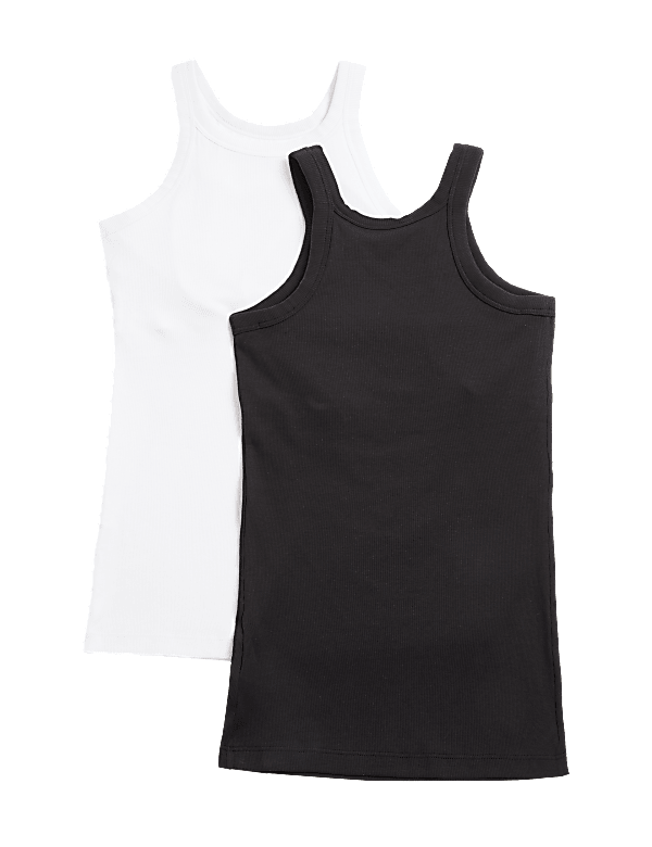 2pk Cotton Rich Secret Support™ Vests