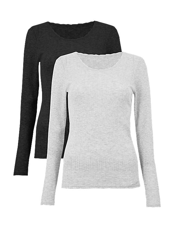 2pk Thermal Longsleeve Tops