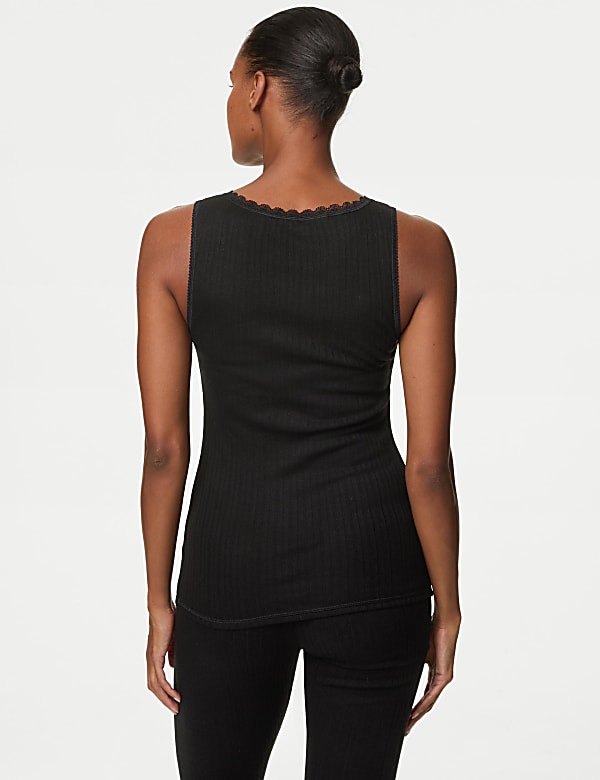 2pk Thermal Pointelle Vests