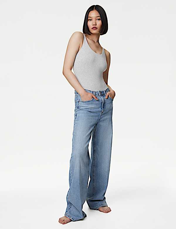Cotton Rich Light Control Secret Support&trade; Bodysuit